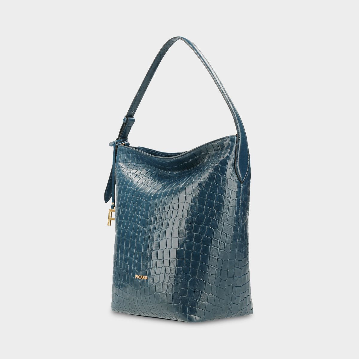 Beuteltasche Croco 5695