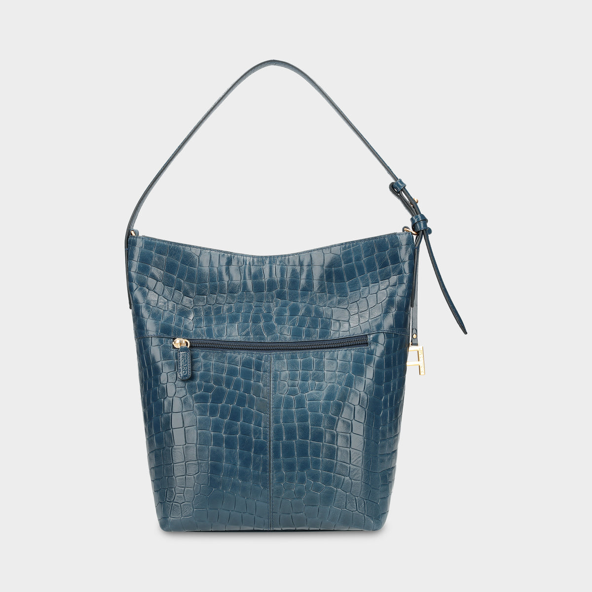 Beuteltasche Croco 5695